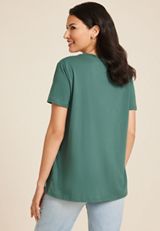 Bronco Holiday Truck Oversized Fit Graphic Tee, C2876, small