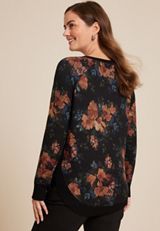 Haven Round Hem Floral Tunic, C1756, small