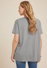 Game Day Oversized Fit Graphic Tee, C125, small