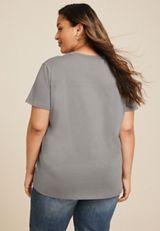 Plus Size Game Day Oversized Fit Graphic Tee, C125, small