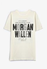 Morgan Wallen Oversized Fit Graphic Tee, C2789, small