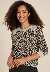 Haven Animal Straight Hem Top, C1008, small