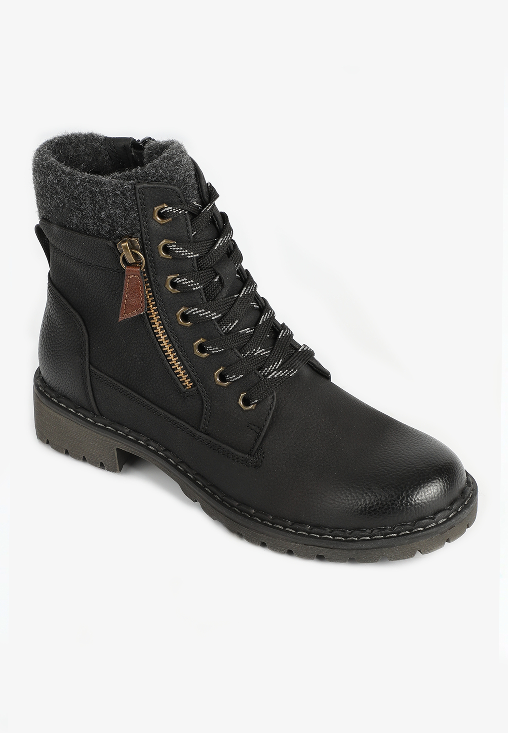 Parker Felt Collar Hiker Boot