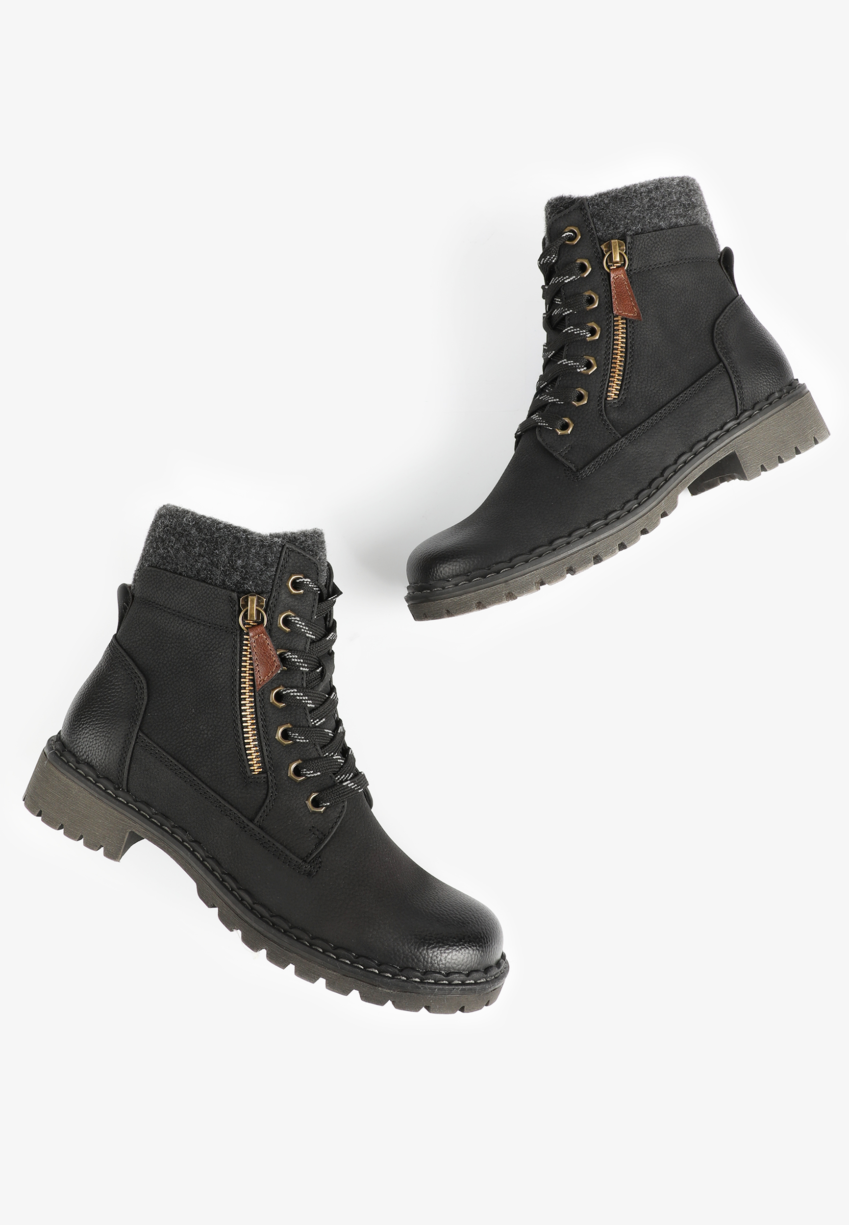 SuperCush Parker Felt Collar Hiker Boot, C106, large