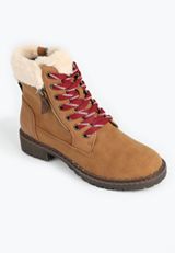 SuperCush Parker Faux Fur Collar Hiker Boot, C1144, small