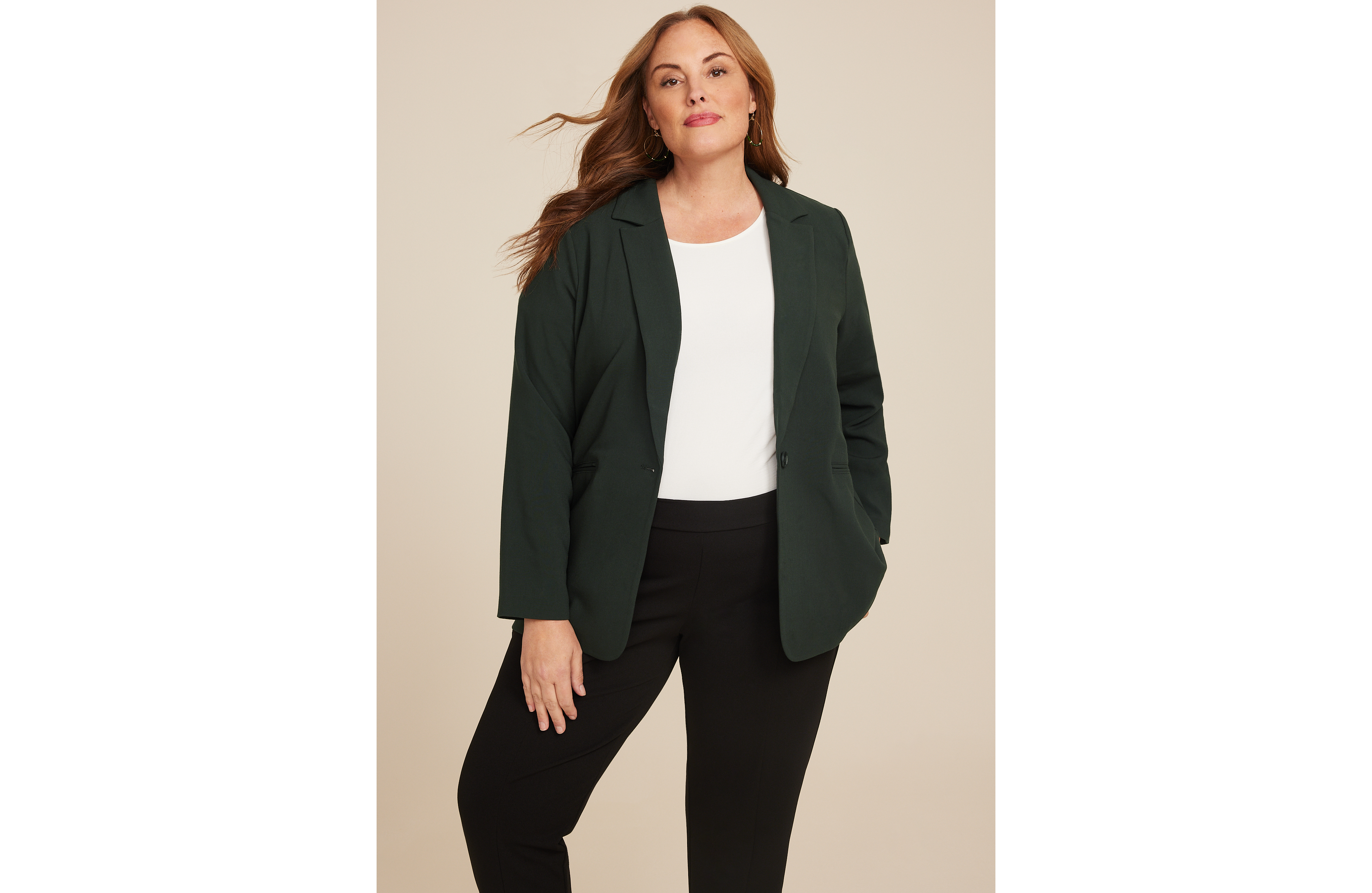 Plus Boyfriend Blazer