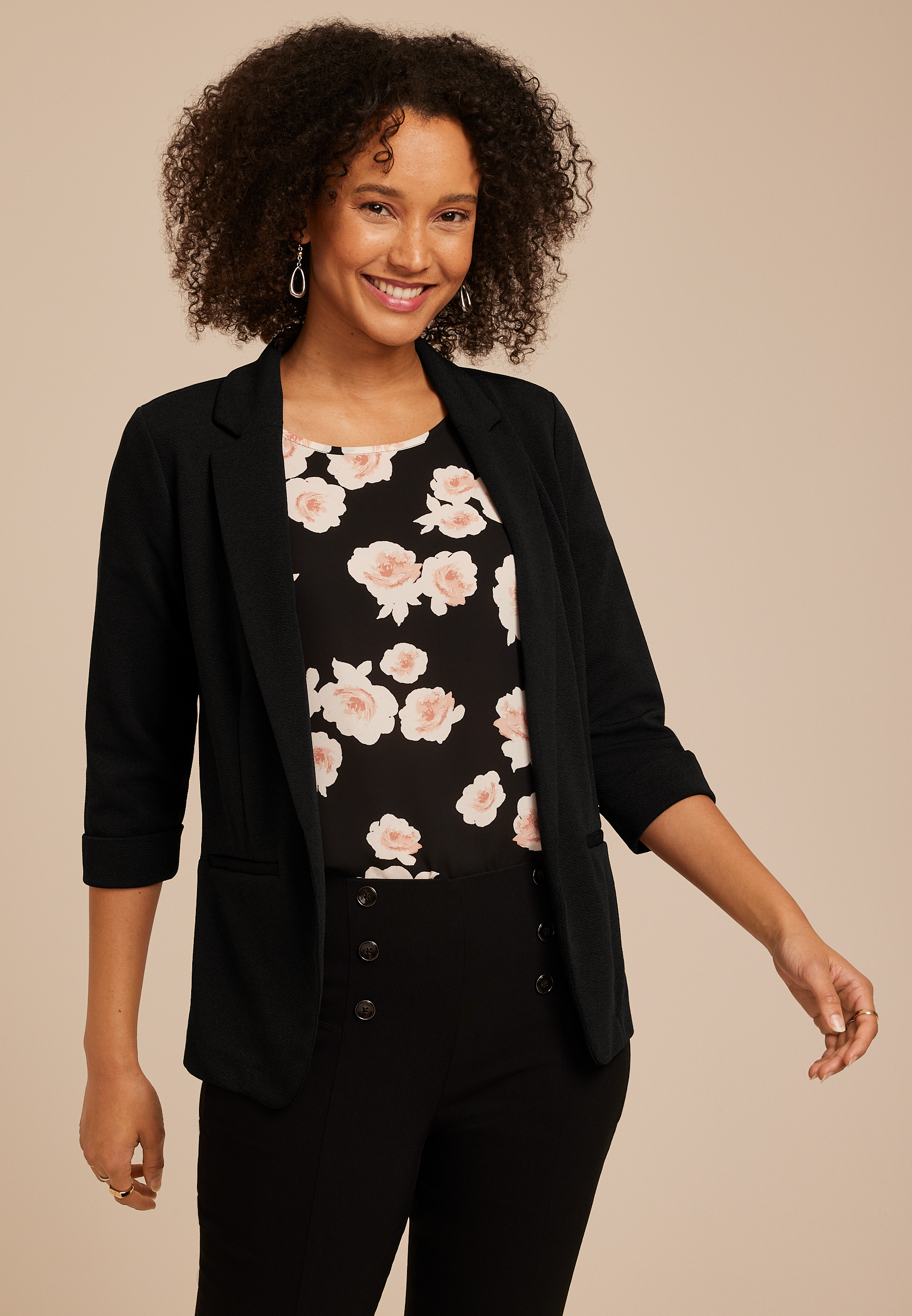 Versa Open Front Blazer, C106, large