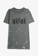 Mama Oversized Fit Graphic Tee, C5105, small