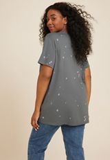 Plus Size Mama Oversized Fit Graphic Tee, C5105, small