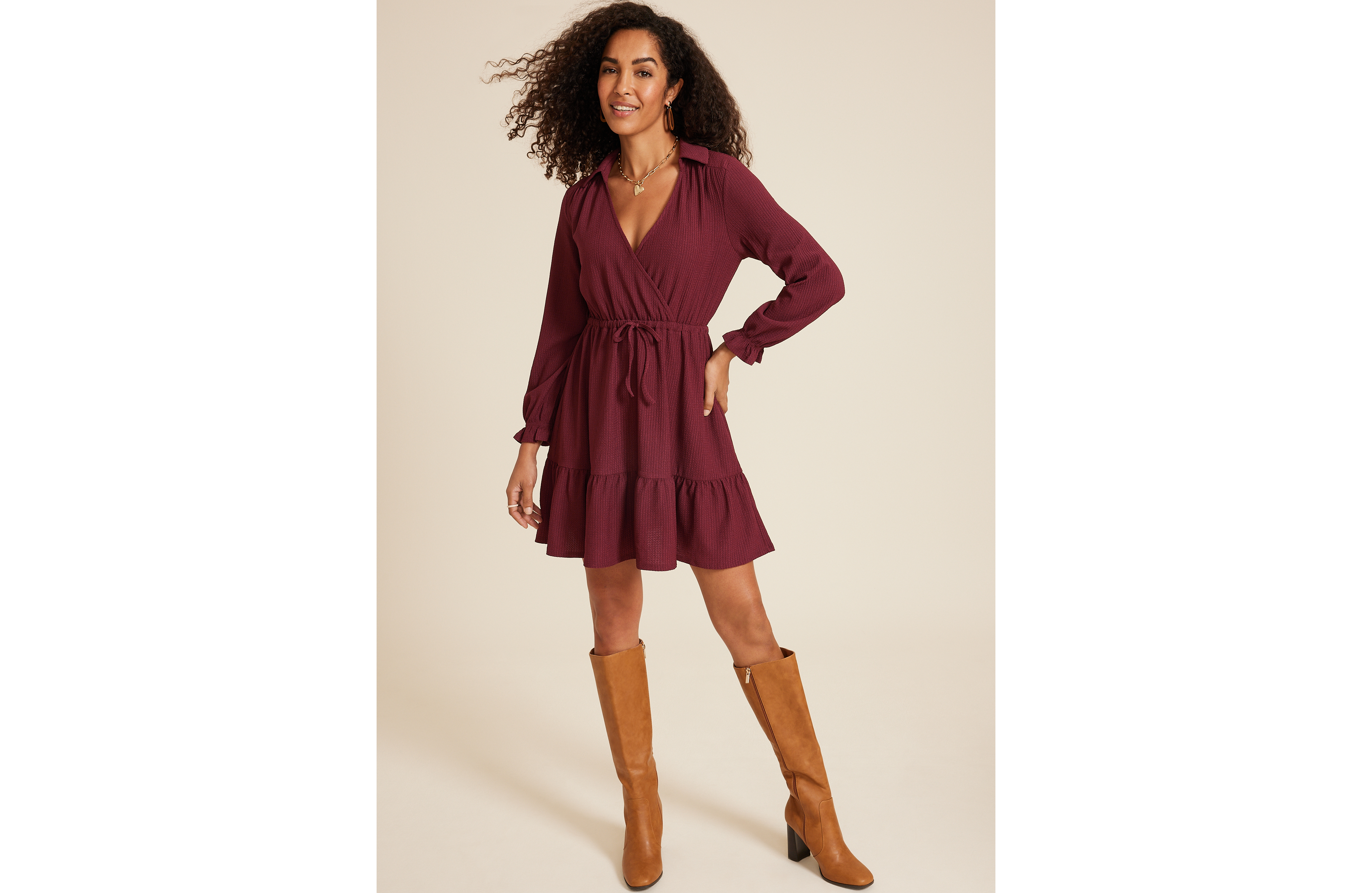 Jonny Collar Skater Dress