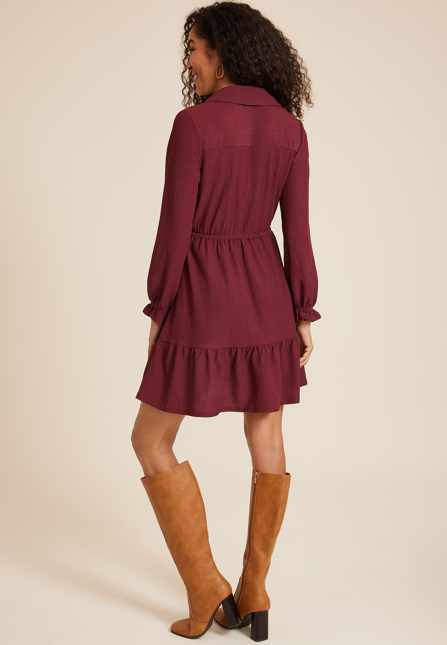 Jonny Collar Skater Dress