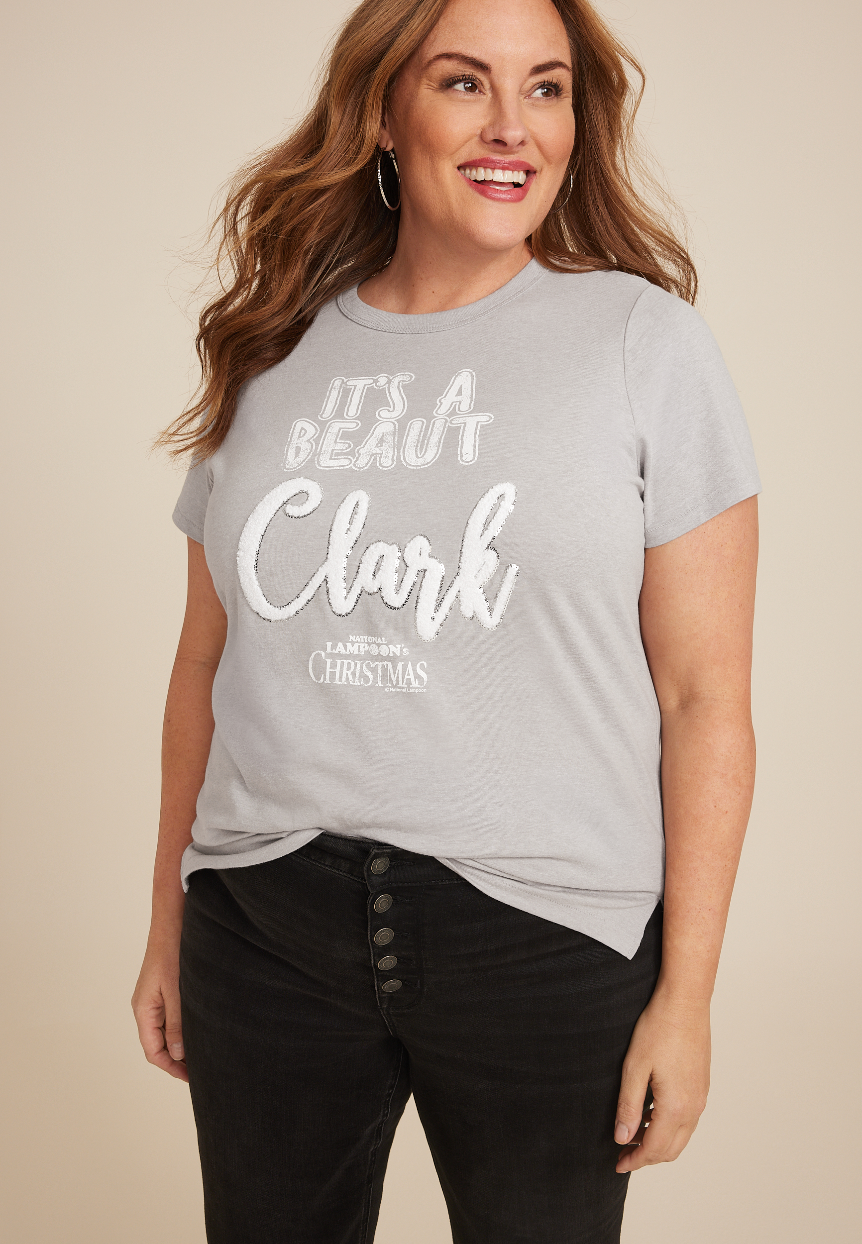 Plus Its A Beaut Clark Classic Fit Graphic Tee