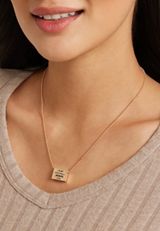 In My Football Mom Era Pendant Necklace, , small