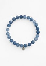 Navy Beaded Bracelet, C180, small