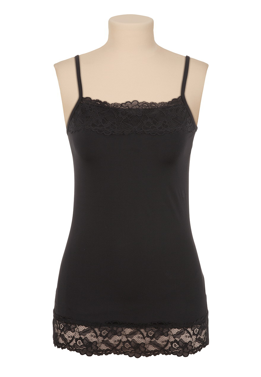 lace trim cami | maurices