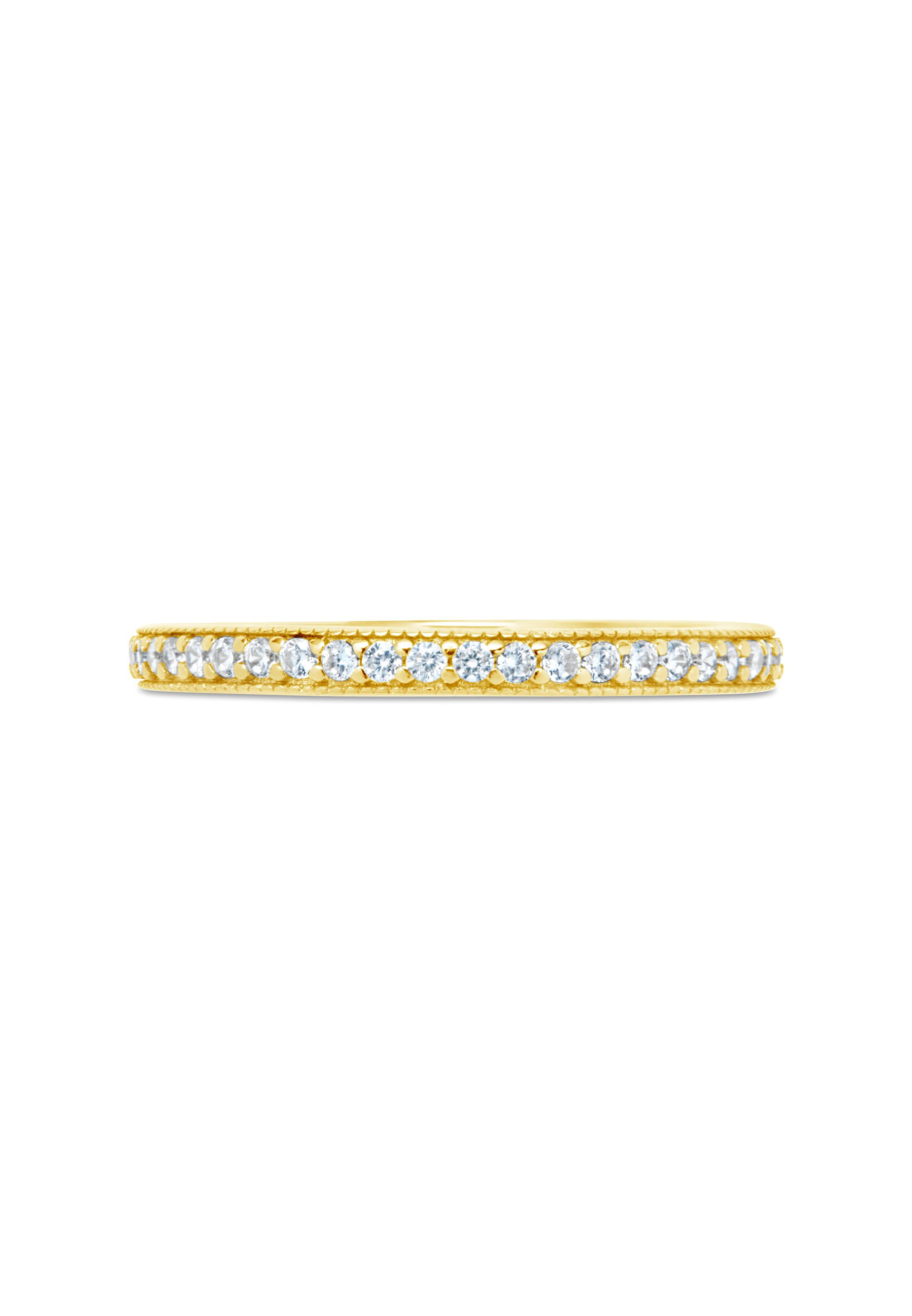 Thin CZ Band Ring | maurices