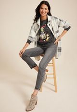 Merry Grinchmas Relaxed Fit Sweatshirt, PHANTOM BLACK, small