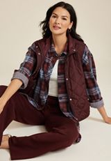 Knit Oversized Button Down Shirt, C4695, small