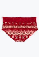 Simply Comfy Cotton Boybrief Panty, REBEL RED COMBO, small