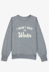 I Wasnt Made For Winter Relaxed Fit Pullover, C4656, small