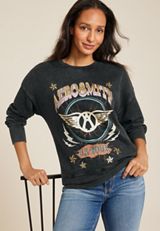 Aerosmith Relaxed Fit Sweatshirt, C106, small