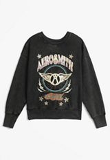 Aerosmith Relaxed Fit Sweatshirt, C106, small