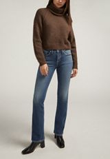 Silver Jeans Co.&reg; Suki Curvy Mid Rise Slim Boot Jean, C3337, small