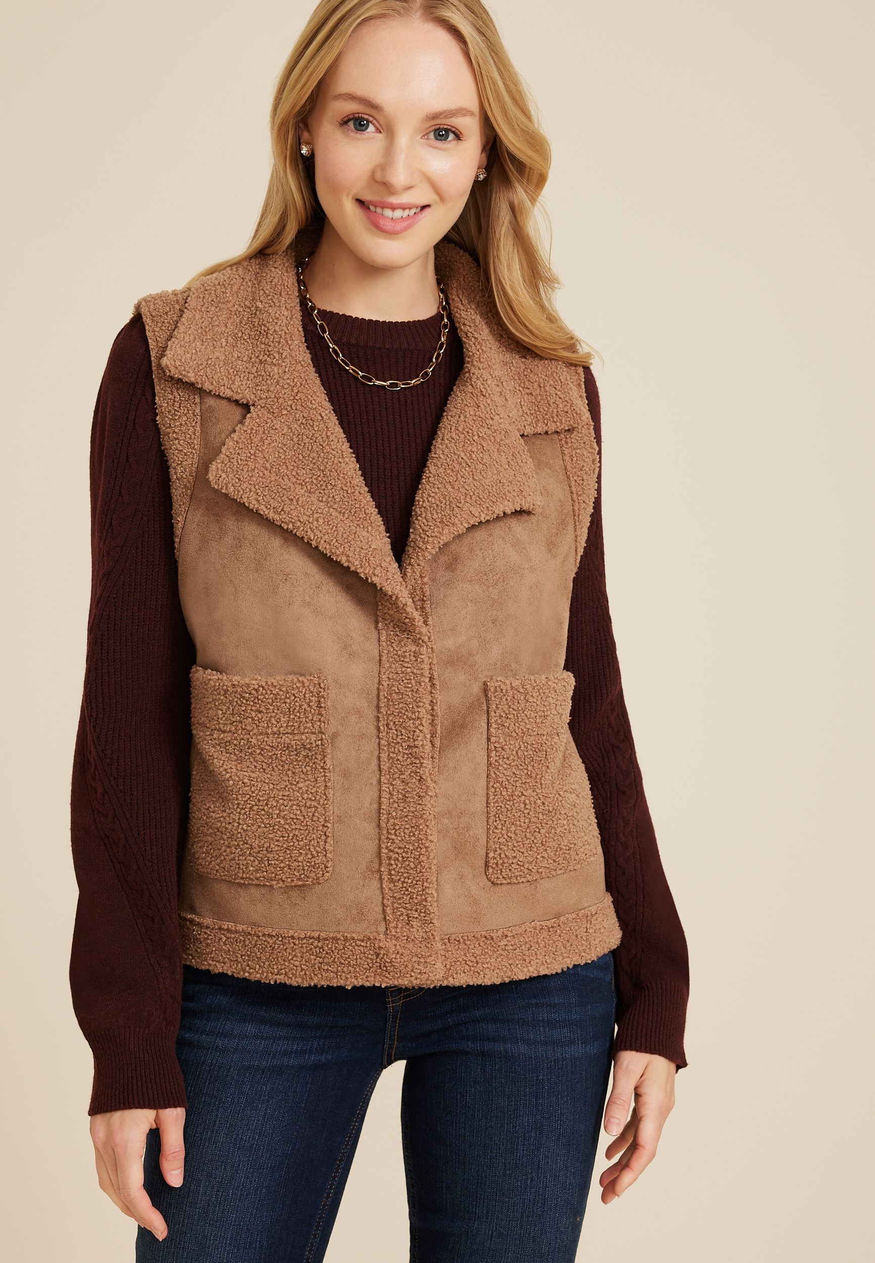 Women s Winter Jackets Vests Shackets maurices