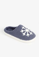Cozy Slippers, NAVY, small