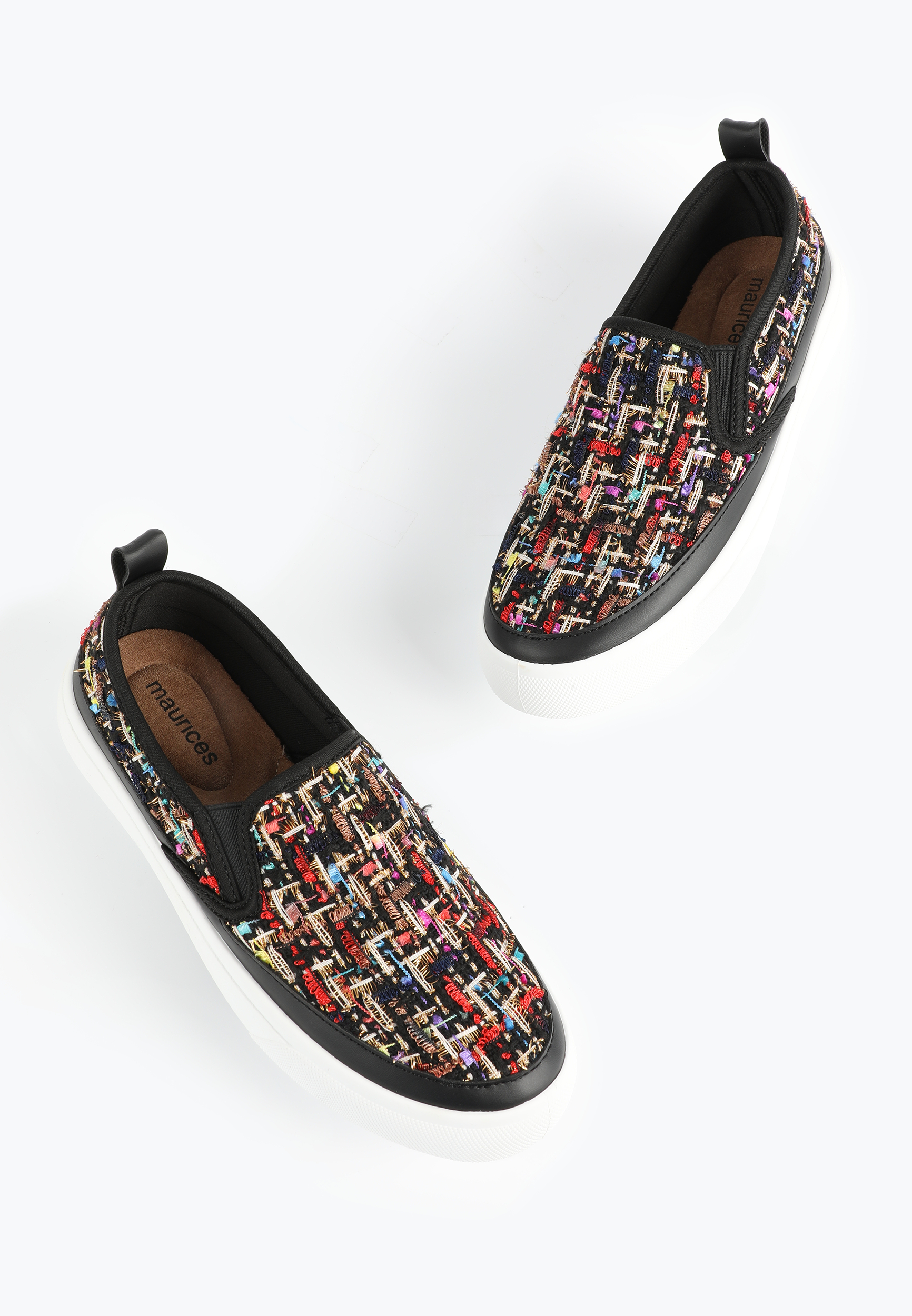 SuperCush Kate Party Tweed Slip On Sneaker, C1756, large