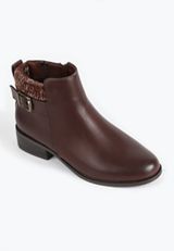 SuperCush Brooke Sweater Collar Boot, BURGUNDY, small