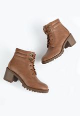 SuperCush Brittany Block Heel Hiker Boot, C1144, small