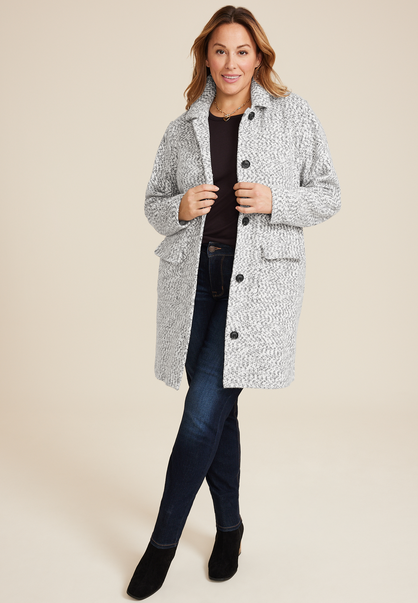 Maurices plus size coats hotsell