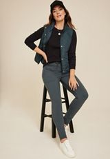 Brushed High Rise Legging, C212, small