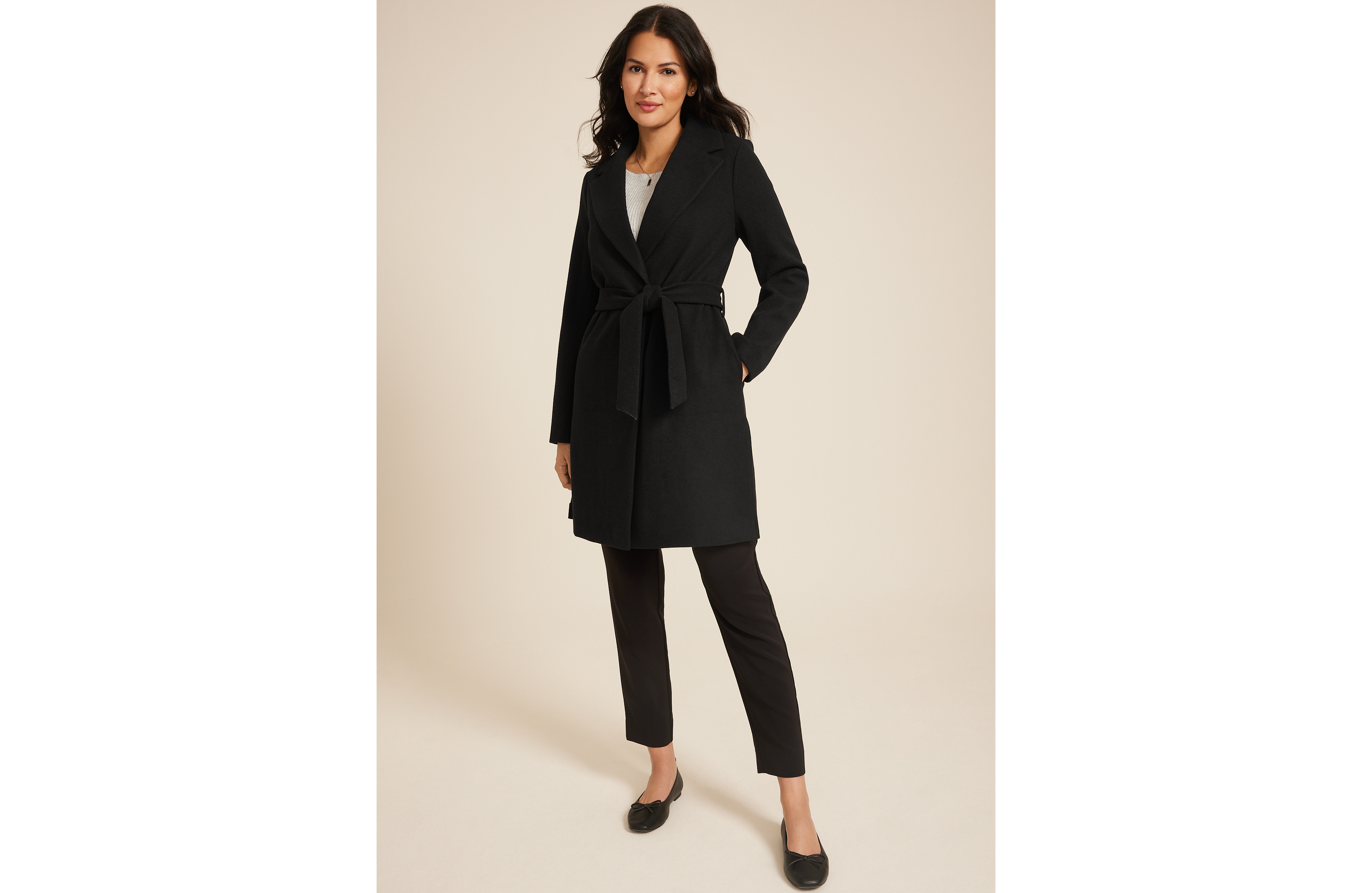Wrap Dress Coat