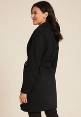 Wrap Dress Coat, C106, small