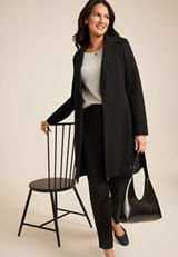 Wrap Dress Coat, C106, small