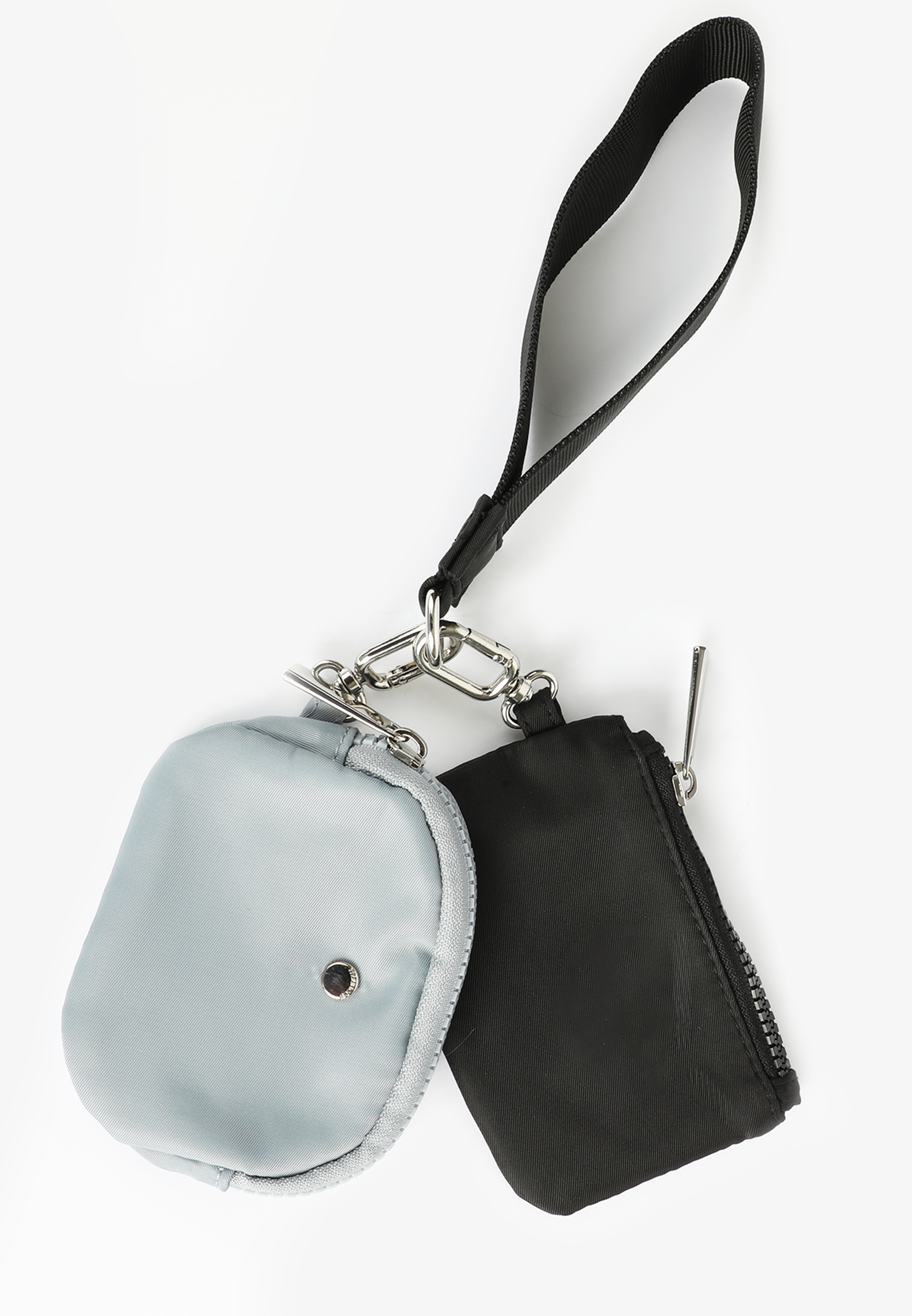 Dual Pouch Key Chain Wristlet