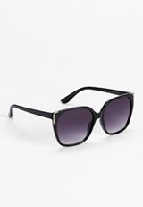 Black Oversized Square Sunglasses, C106, small