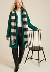 Hooded Dress Coat, C3895, small