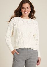 Chevron Dolman Sweater, C2789, small