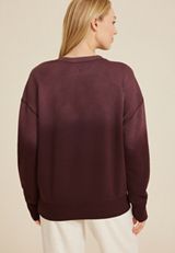 State Dip Dye Crew Neck Sweatshirt, INDIANA, small