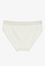 True Stretch Seamless Striped Bikini Panty, , small