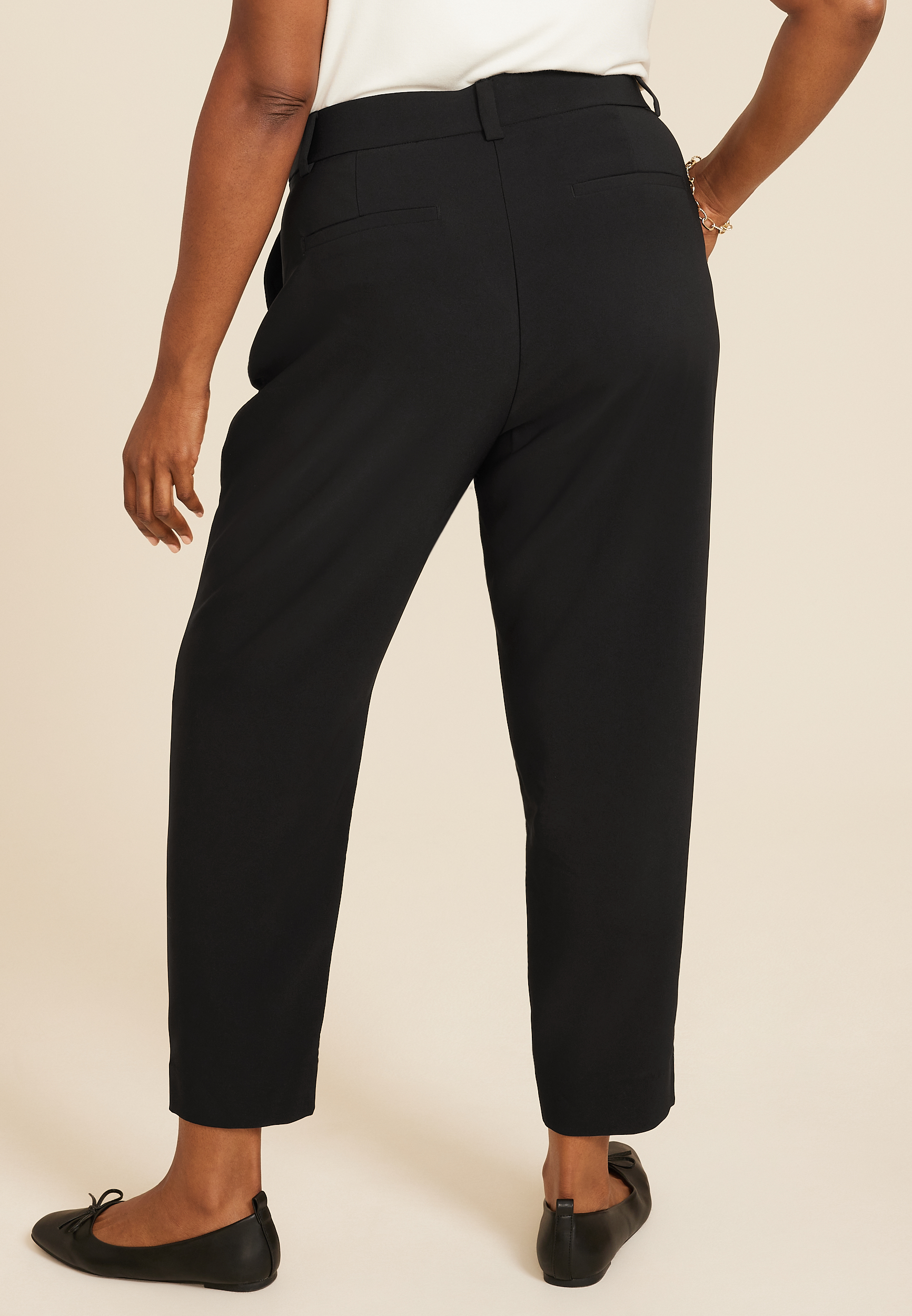 Plus Size Idealist High Rise Tapered Pant, , large