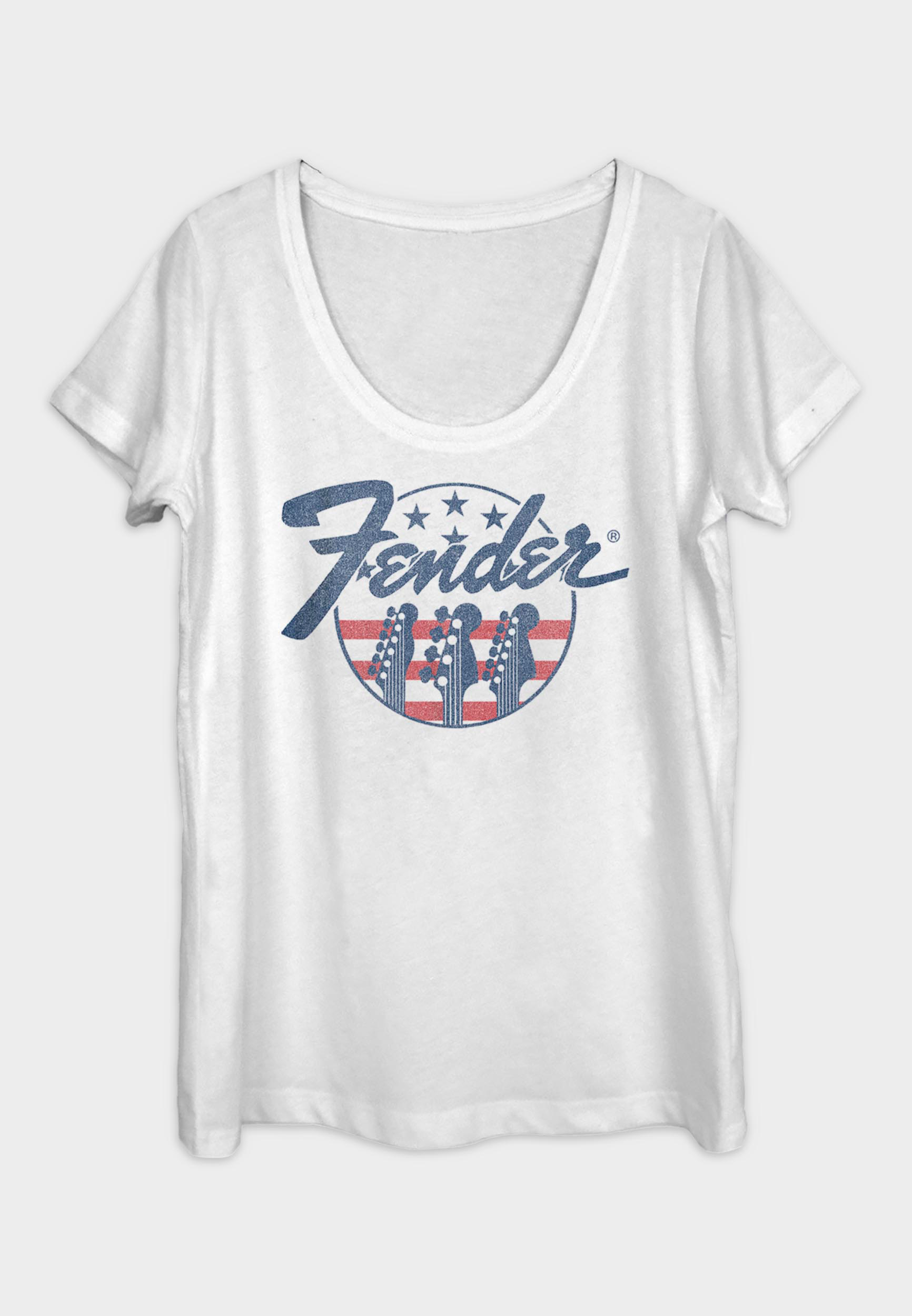 Fifth Sun Fender Stars And Stripes Graphic Tee