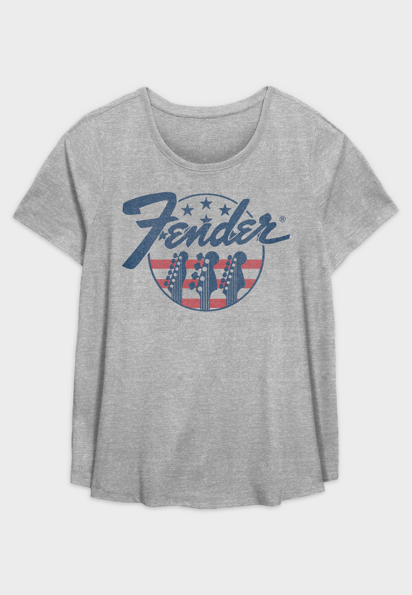 Fifth Sun Plus Fender Stars And Stripes Graphic Tee