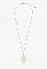 Mixed Metal Filigree Pendant Necklace, MULTI, small