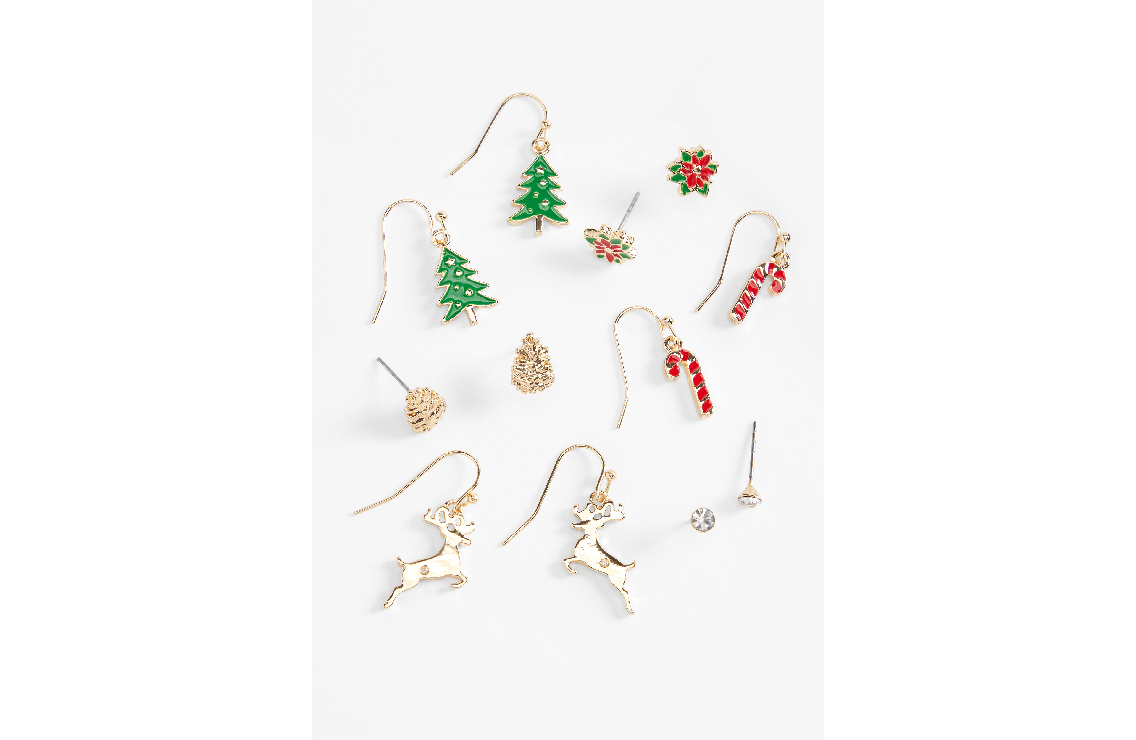 6 Pack Holiday Earring Set