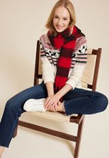 Fair Isle Reindeer Sweater, C3986, small