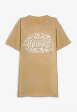 Amazing Grace Classic Fit Graphic Tee, C605, small